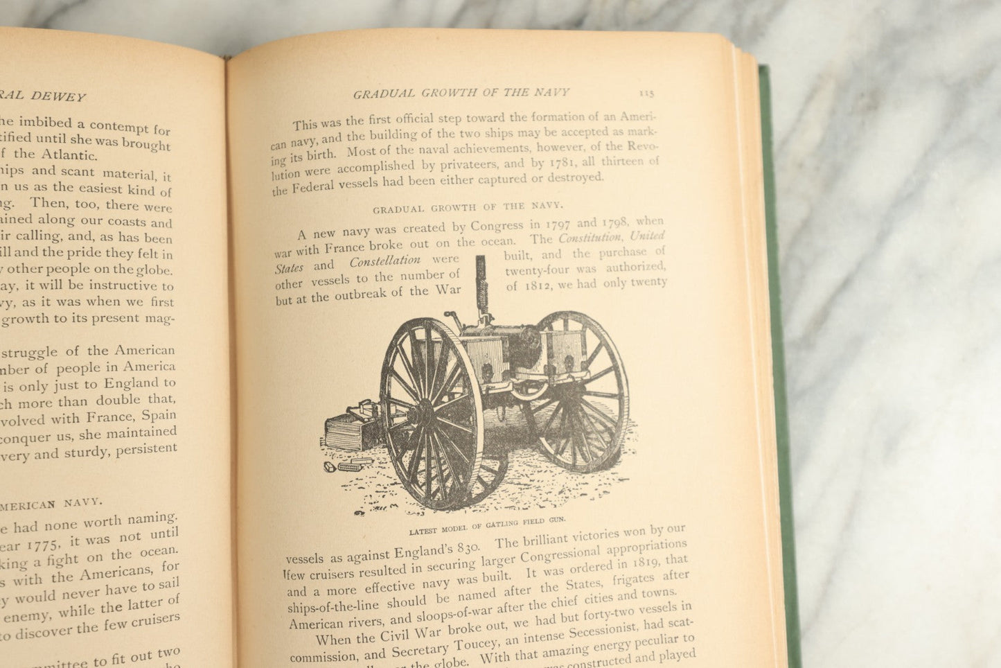 Lot 131 - "The Life Story Of Admiral Dewey" Antique Illustrated Book With Eight Color Lithographs And Nearly 100 Half-Tone Engravings, By Edward S. Ellis, Published By John C. Winston & Co., Philadelphia, 1899