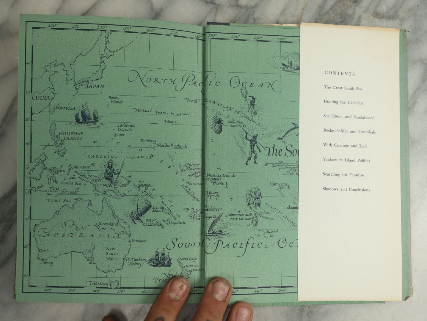 Lot 132 - "New England And The South Seas" Vintage Illustrated Book By Ernest S. Dodge, Director Of The Peabody Museum Of Salem, Original Dust Jacket, Harvard University Press, Cambridge, Massachusetts, 1965