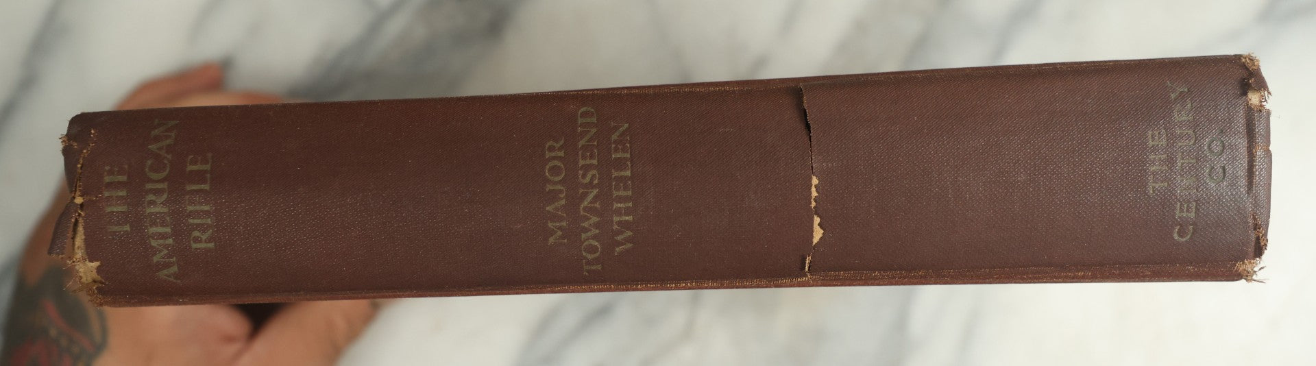 Lot 134 - "The American Rifle: A Treatise, A Textbook, And A Book Of Practical Instruction In The Use Of The Rifle" Antique Illustrated Book By Major Townsend Whelen, Published By The Century Co., New York, 1920