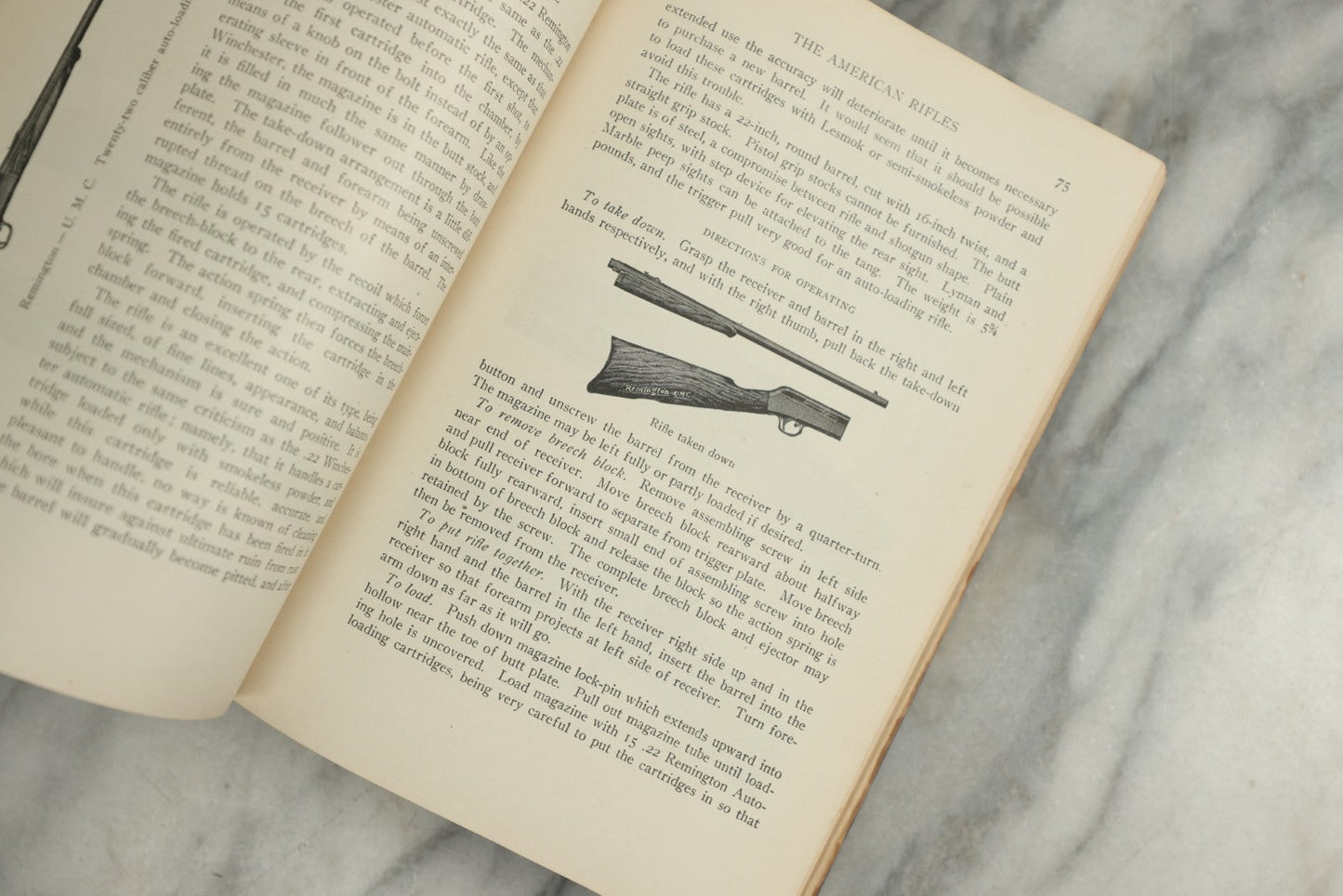 Lot 134 - "The American Rifle: A Treatise, A Textbook, And A Book Of Practical Instruction In The Use Of The Rifle" Antique Illustrated Book By Major Townsend Whelen, Published By The Century Co., New York, 1920