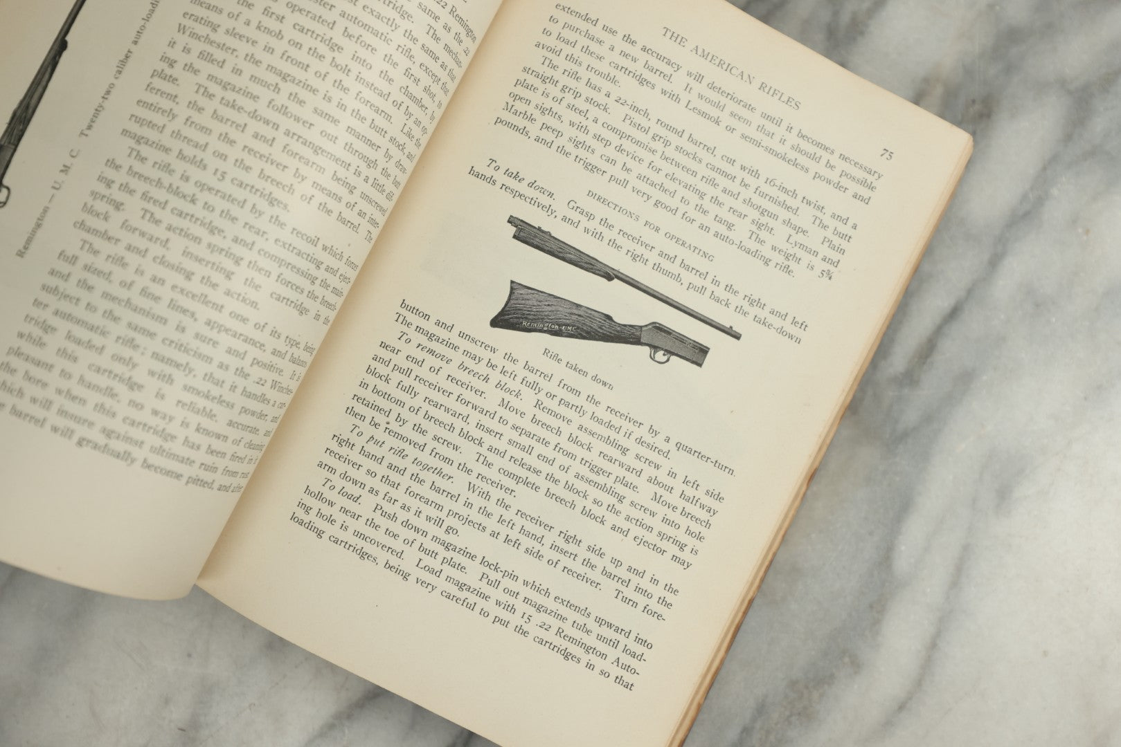 Lot 134 - "The American Rifle: A Treatise, A Textbook, And A Book Of Practical Instruction In The Use Of The Rifle" Antique Illustrated Book By Major Townsend Whelen, Published By The Century Co., New York, 1920