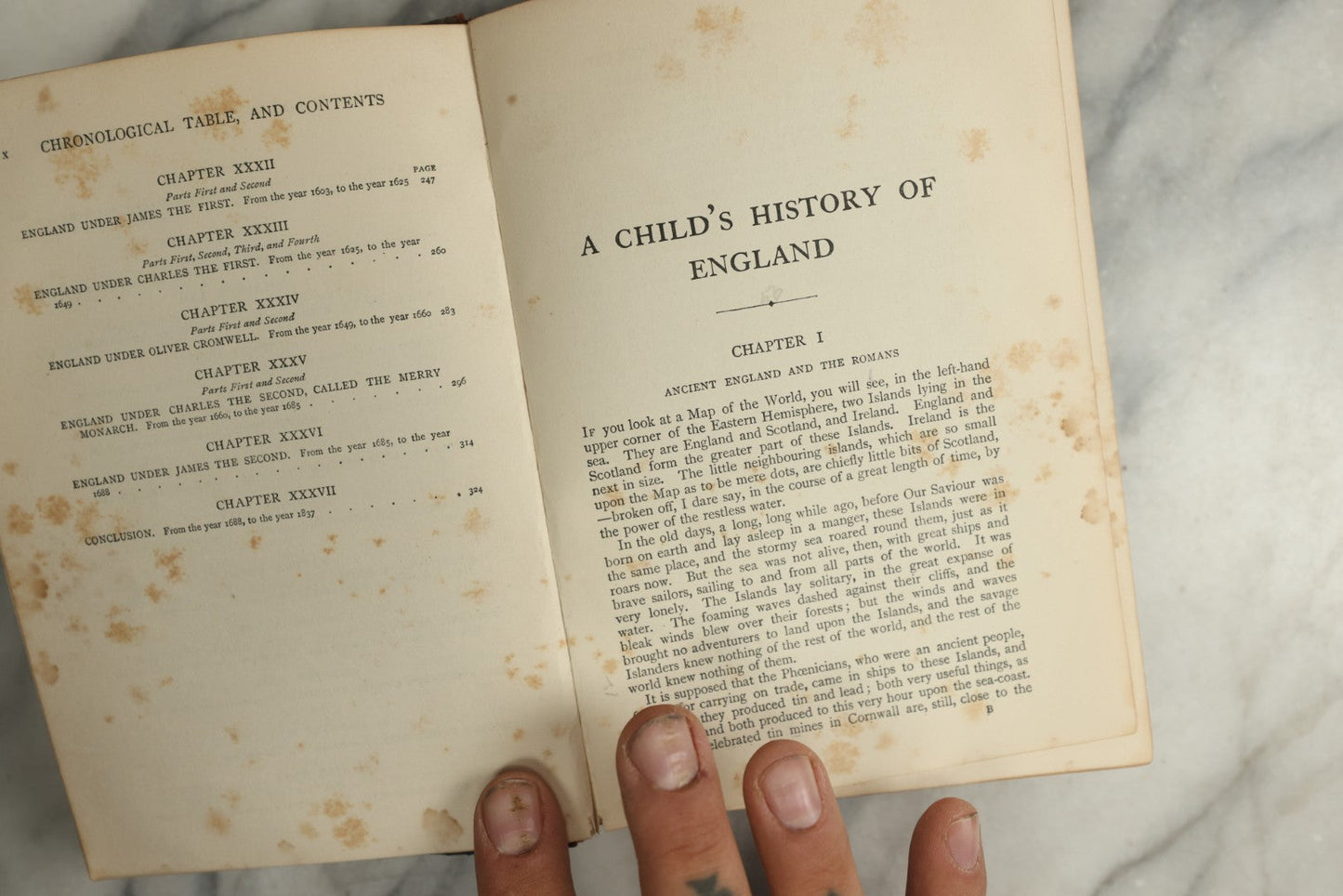 Lot 143 - "A Child's History Of England" Antique Book By Charles Dickens, Published By Chapman & Hall Ltd., London, 1906