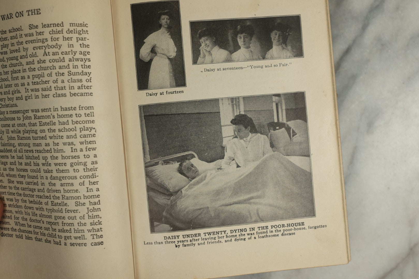 Lot 144 - "Fighting The Traffic In Young Girls Or War On The White Slave Trade" Antique Illustrated Book By Ernest A. Bell And Chapters By Other Authors, Published By G.S. Ball, 1910