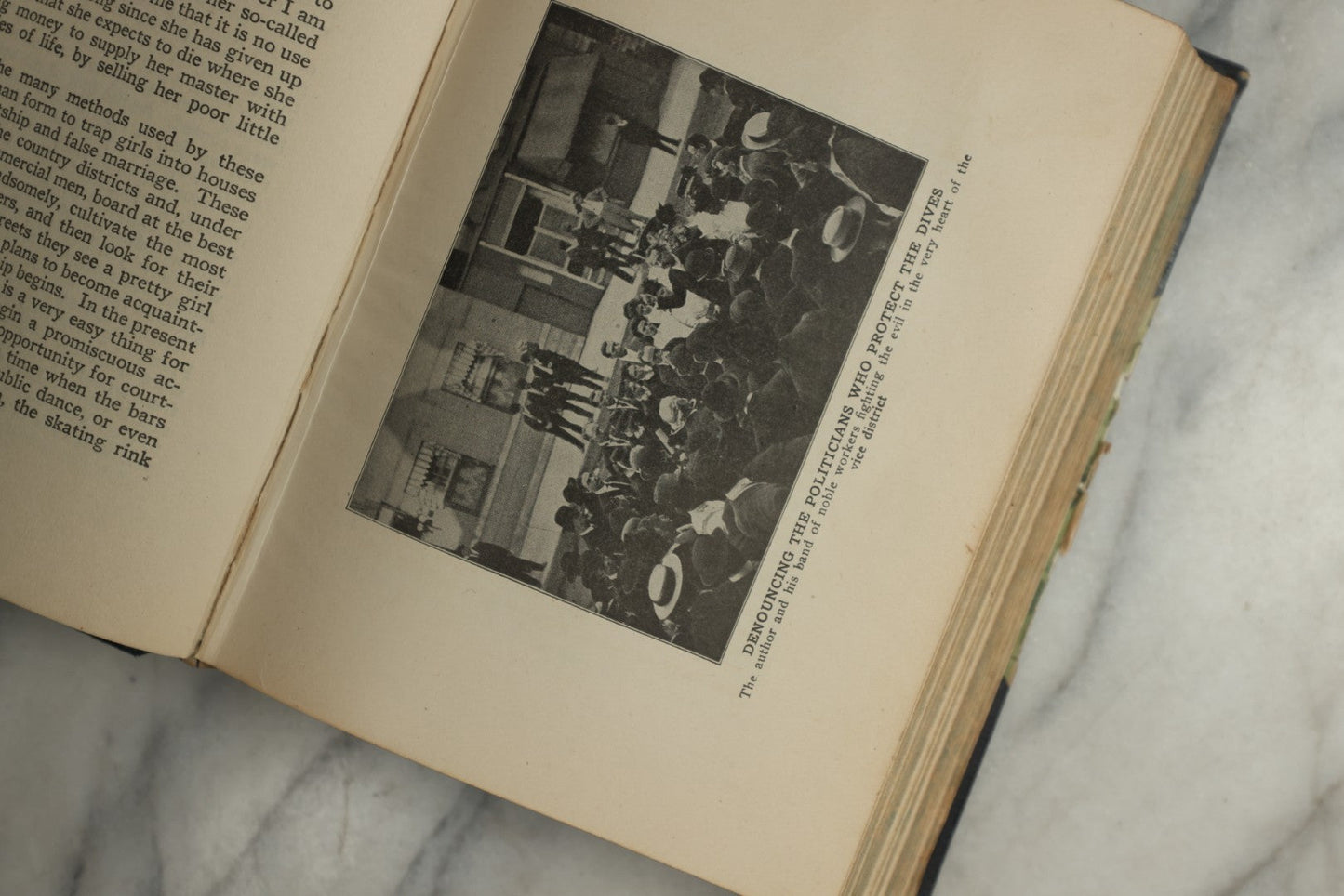Lot 144 - "Fighting The Traffic In Young Girls Or War On The White Slave Trade" Antique Illustrated Book By Ernest A. Bell And Chapters By Other Authors, Published By G.S. Ball, 1910