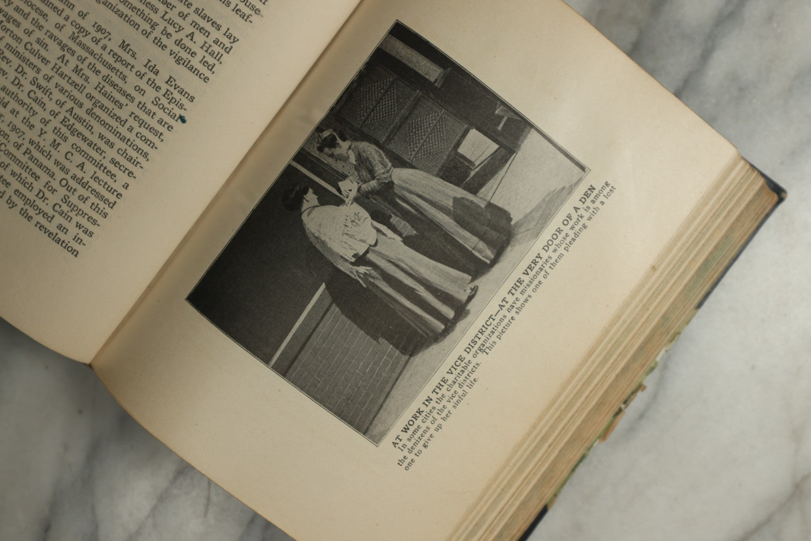 Lot 144 - "Fighting The Traffic In Young Girls Or War On The White Slave Trade" Antique Illustrated Book By Ernest A. Bell And Chapters By Other Authors, Published By G.S. Ball, 1910
