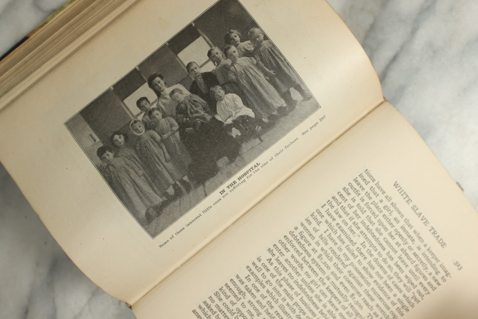 Lot 144 - "Fighting The Traffic In Young Girls Or War On The White Slave Trade" Antique Illustrated Book By Ernest A. Bell And Chapters By Other Authors, Published By G.S. Ball, 1910