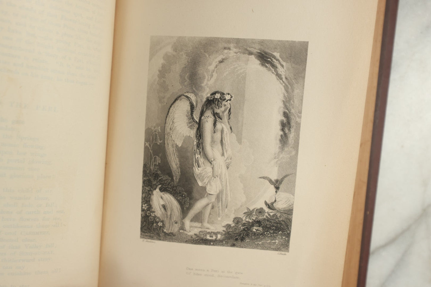 Lot 148 - "The Poetical Works Of Thomas Moore" Antique Illustrated Poetry Book, With 20+ Illustrations, With "The Life Of The Author" By Francis Waller, Published By P.F. Collier, New York, 1879, Gilt Fore Edge
