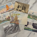 Lot 162 - Grouping Of Vintage Chicago Themed Postcards, Including Six Single Postcards And "Chicago Of Today" Souvenir Folder