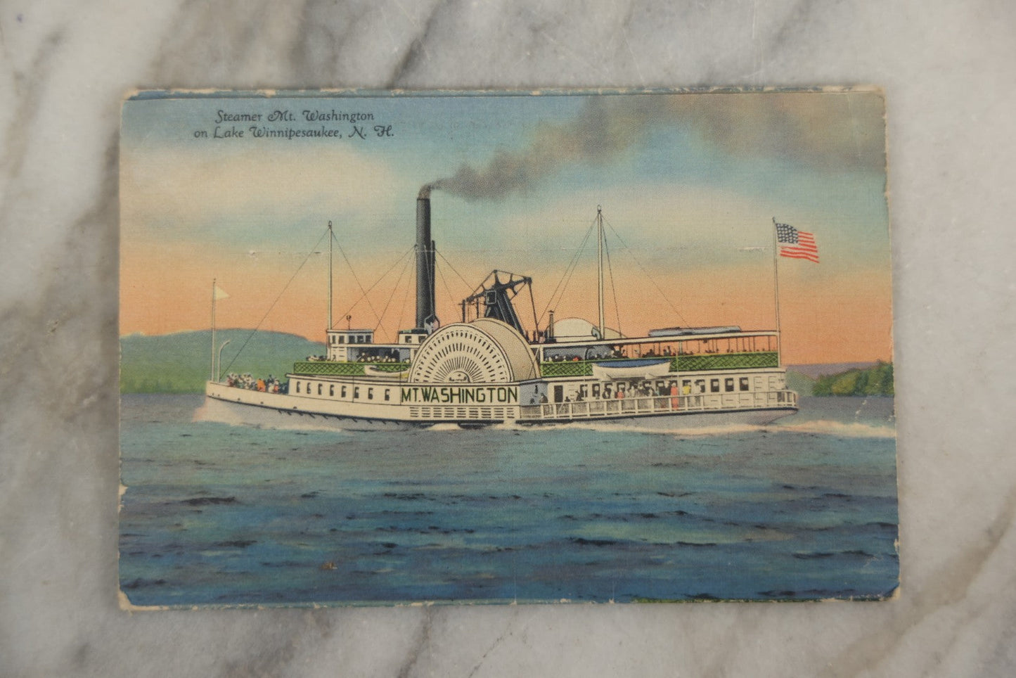 Lot 164 - Grouping Of Three Vintage New England Souvenir Folders, Including Fitchburg, Massachusetts, Lake Winnipesaukee, New Hampshire, And Old Orchard Beach, Maine