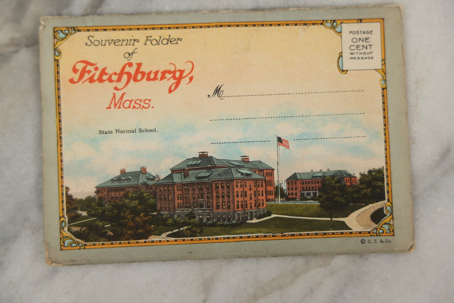 Lot 164 - Grouping Of Three Vintage New England Souvenir Folders, Including Fitchburg, Massachusetts, Lake Winnipesaukee, New Hampshire, And Old Orchard Beach, Maine