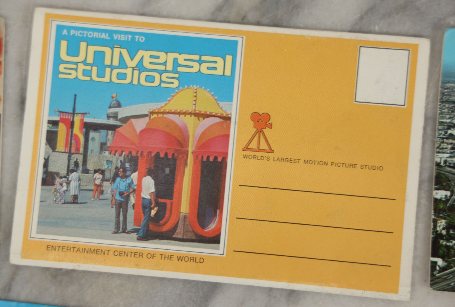 Lot 167 - Grouping Of Seven Vintage California Themed Souvenir Folders, Including Disneyland, The Home Of Doris Day, Hollywood, Los Angeles, And Universal Studios