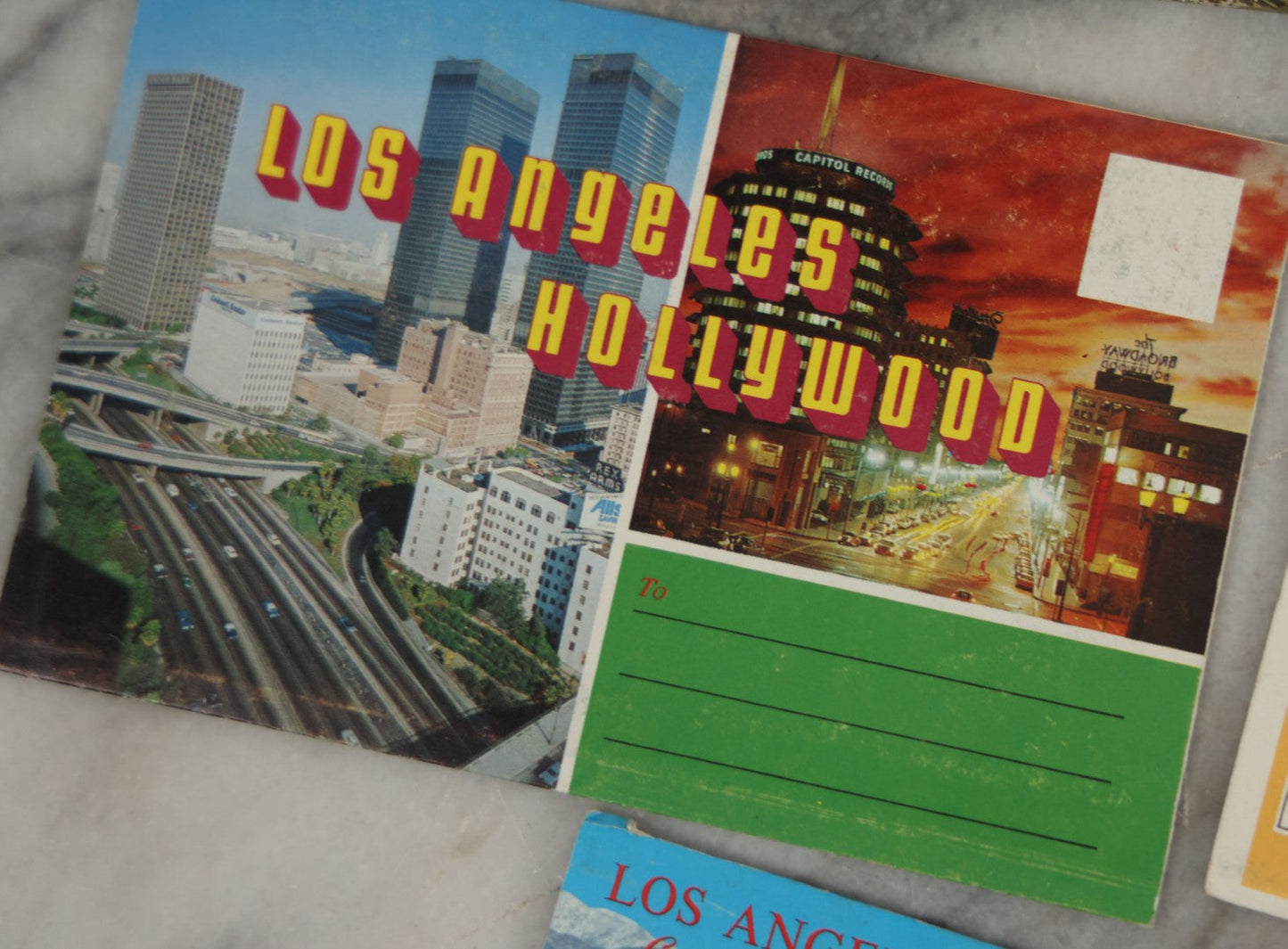 Lot 167 - Grouping Of Seven Vintage California Themed Souvenir Folders, Including Disneyland, The Home Of Doris Day, Hollywood, Los Angeles, And Universal Studios
