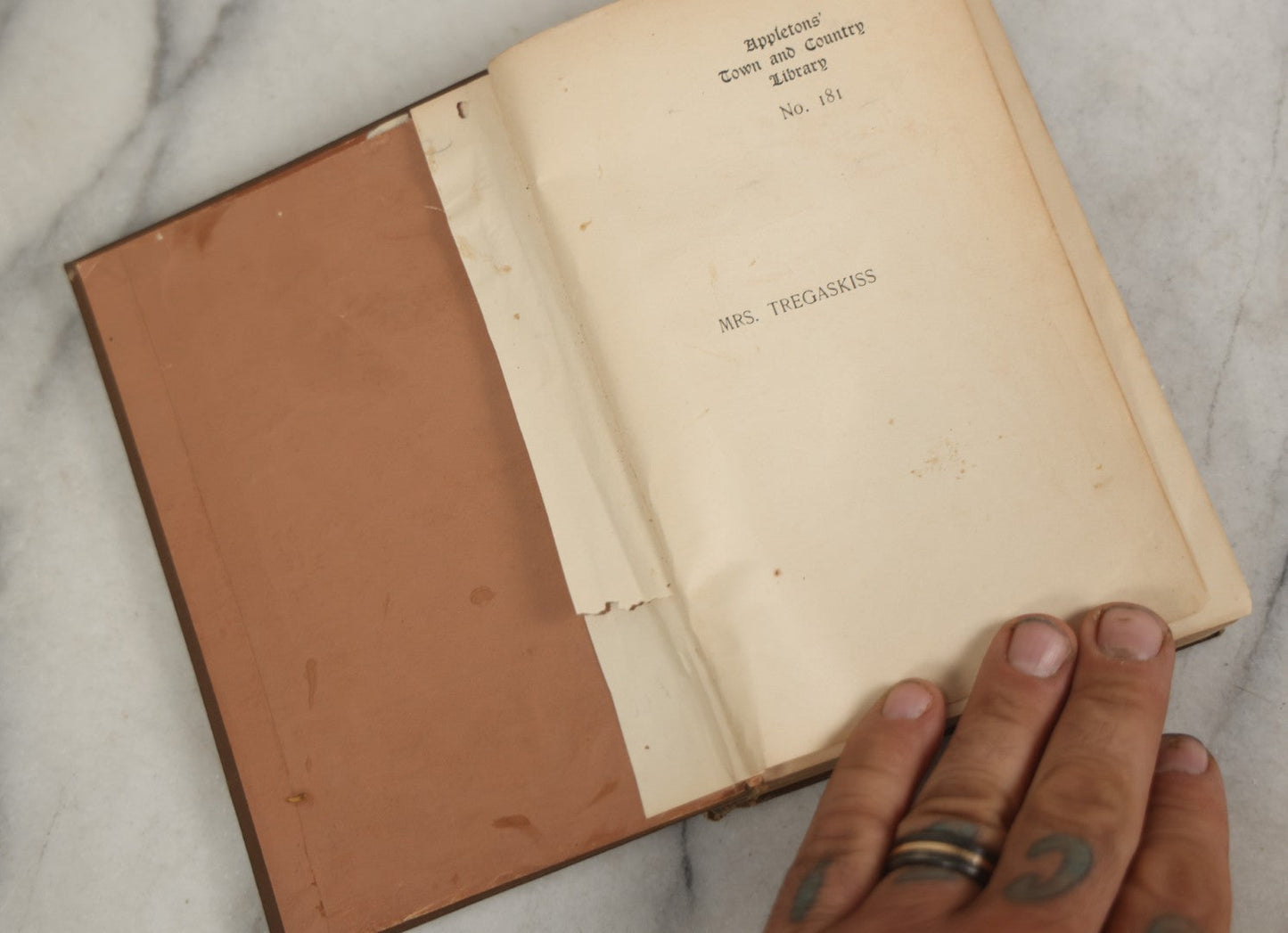 Lot 171 - Grouping Of Three Antique Books With Matching Brown Book Cloth Binding, Including "Heart-Beats" By P.C. Mozoomdar (1894), "God's Image In Man" By Henry Wood (1893), And "Mrs. Tregaskiss" By Mrs. Campbell-Praed (1895)