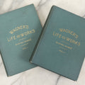 Lot 172 - "Wagner's Life And Works" Antique Illustrated Books By Gustav Kobbé, Volumes I And II, With Piano Scores Of Major Musical Motifs, Published By G. Schirmer, New York, 1890