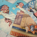 Lot 182 - Grouping Of Four Vintage Patriotic Calendar Advertising Salesman's Samples, Blank, With Liberty, Uncle Sam, And Recruiting Station Imagery