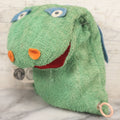 Lot 024 - Vintage Talking Green Mattel Hand Puppet With Working Pull String And Multiple Phrases, Character By Bob Clampett, 1950, Voice Unit U.S. Patent 3,017,187