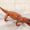 Lot 030 - Vintage Taxidermy Caiman Alligator, Made In Colombia, 18-1/2" L