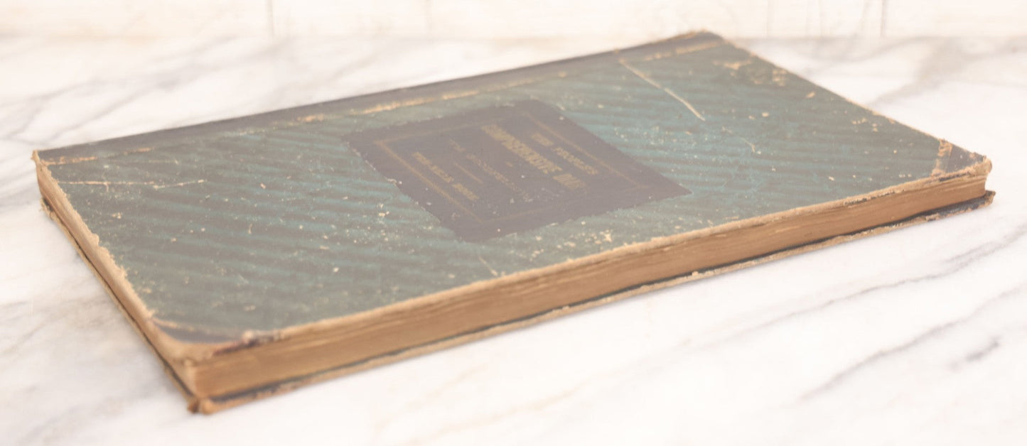 Lot 049 - Antique Ledger, "The People's Comprehensive Diary By Wm. Goodfellow, Ten-Year Book," Printed 1874 By Truair, Smith & Co., Syracuse, Ny, With Handwritten Entries 1875–1892 Logging Daily Occupations, Purchases, Bills, And Cash Paid