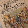 Lot 084 - "Puck" Magazine, Vol. XIII No. 331, July 11, 1883, Published By Keppler & Schwarzmann, New York, With Color Illustrations