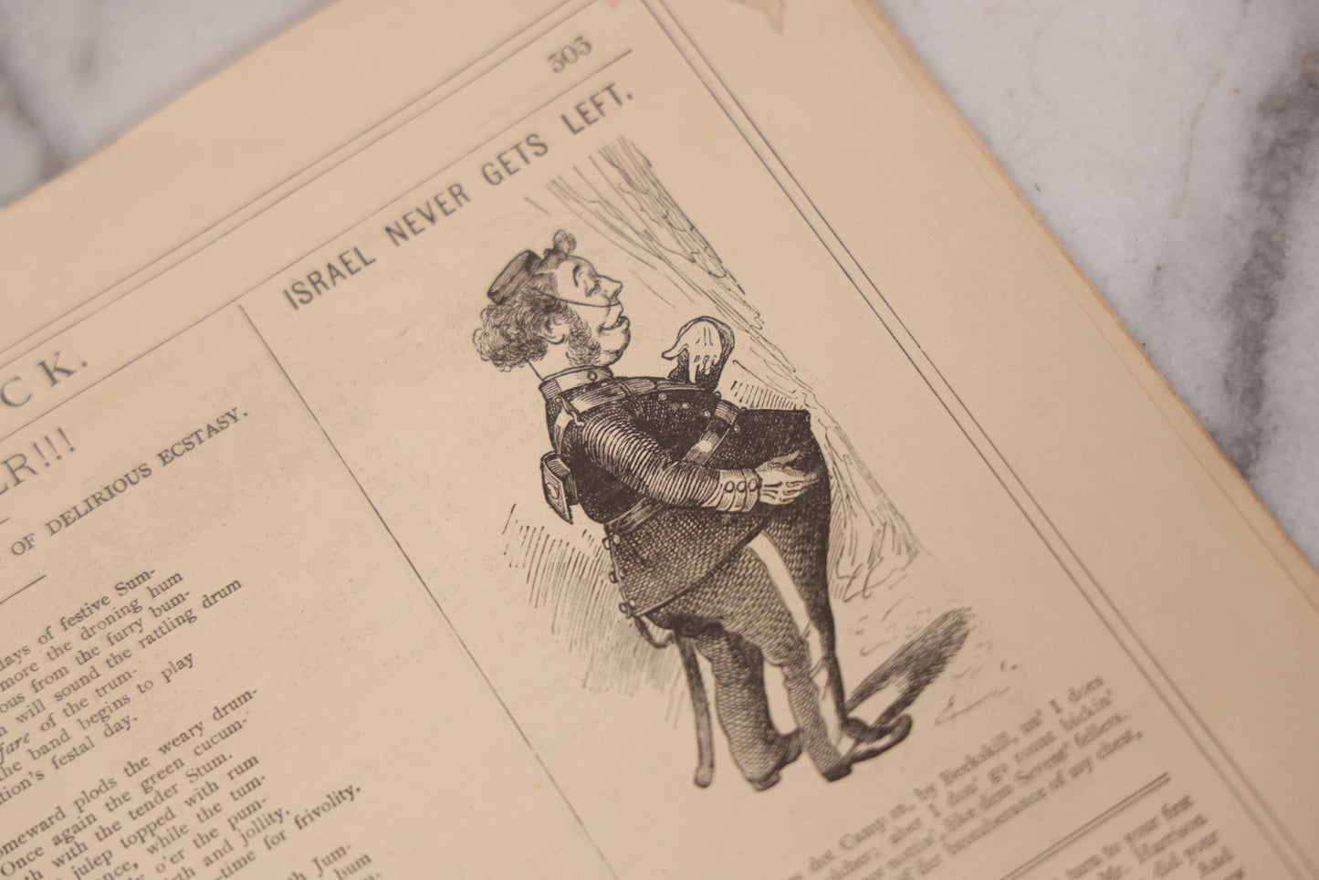 Lot 084 - "Puck" Magazine, Vol. XIII No. 331, July 11, 1883, Published By Keppler & Schwarzmann, New York, With Color Illustrations