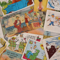 Lot 091 - Grouping Of Twenty Vintage Comic Illustrated Postcards