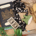 Lot 093 - Vintage "Proof Of Life" Junk Drawer Box Lot Belonging To Annie Casslake, With Ephemera, Textiles, Jewelry, Shoes, Passport, Bottles, And More