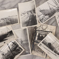 Lot 104 - Grouping Of Ten Vintage Snapshot Photographs Of Men In Military Uniforms Working On And Around A Navy Submarine, Circa 1940s World War II Era