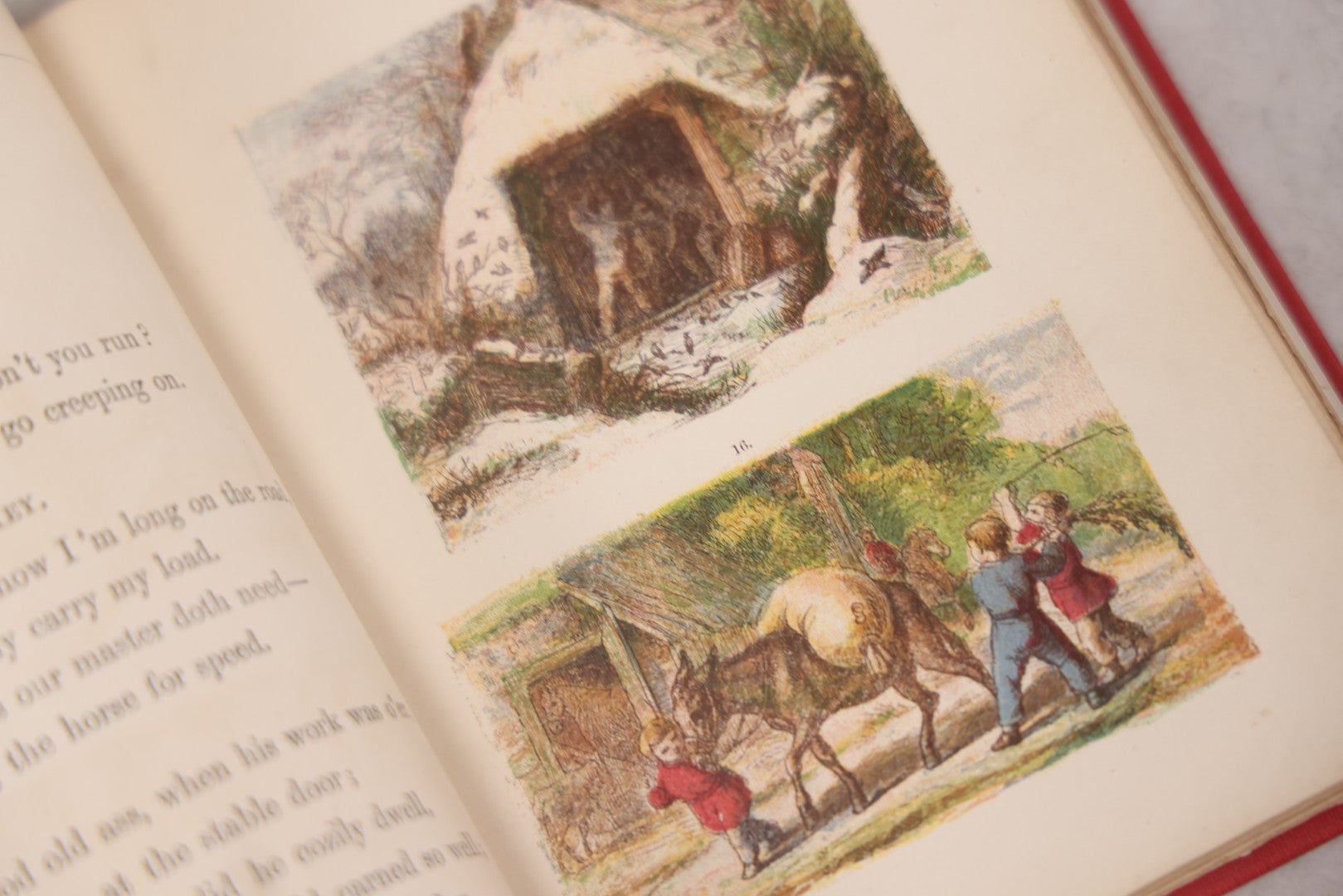 Lot 114 - "One Hundred Picture Fables," Antique Book With Rhymes By F. Hey, Translated By H.W. Dulcken, Illustrated By Otto Speckter, Published By George Routledge And Sons, London, Circa 1895