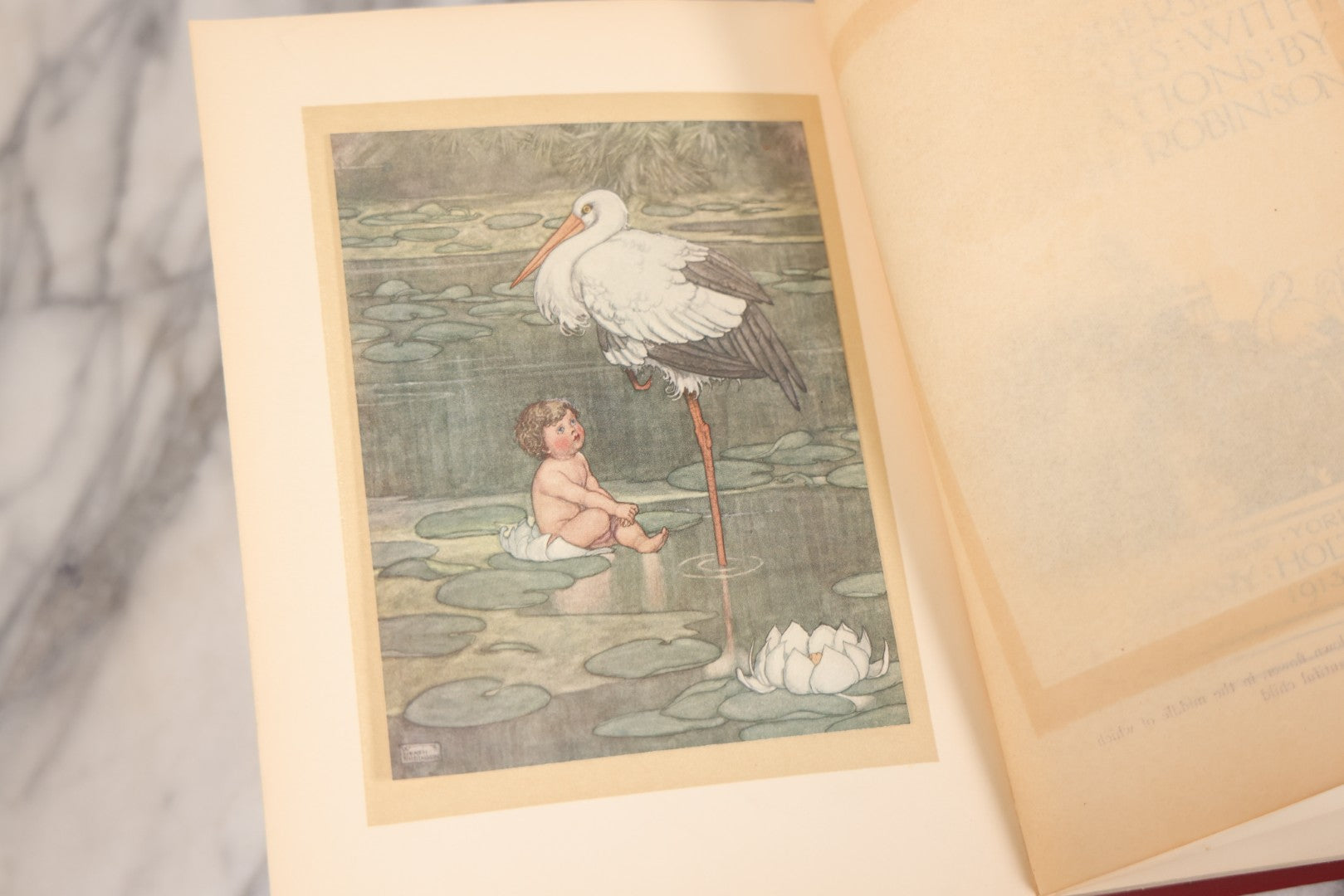 Lot 115 - "Andersen's Fairy Tales," Antique Book Illustrated By W. Heath Robinson, Published By Henry Holt & Co., New York, 1913