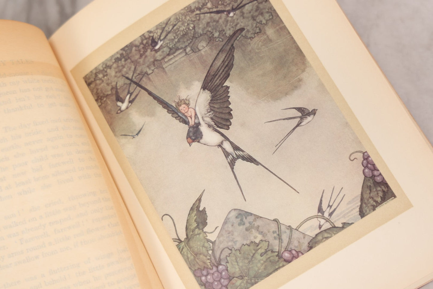 Lot 115 - "Andersen's Fairy Tales," Antique Book Illustrated By W. Heath Robinson, Published By Henry Holt & Co., New York, 1913