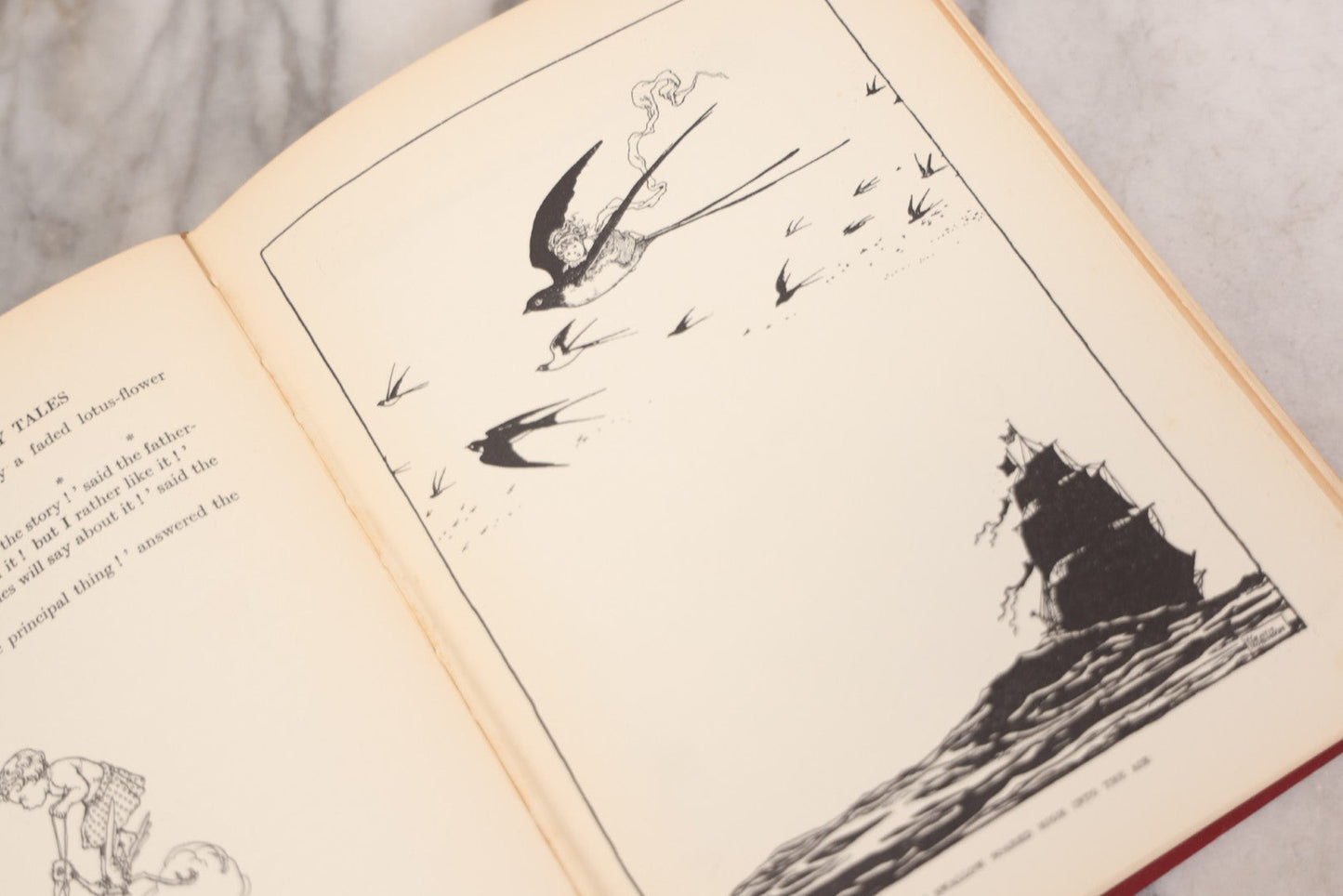 Lot 115 - "Andersen's Fairy Tales," Antique Book Illustrated By W. Heath Robinson, Published By Henry Holt & Co., New York, 1913