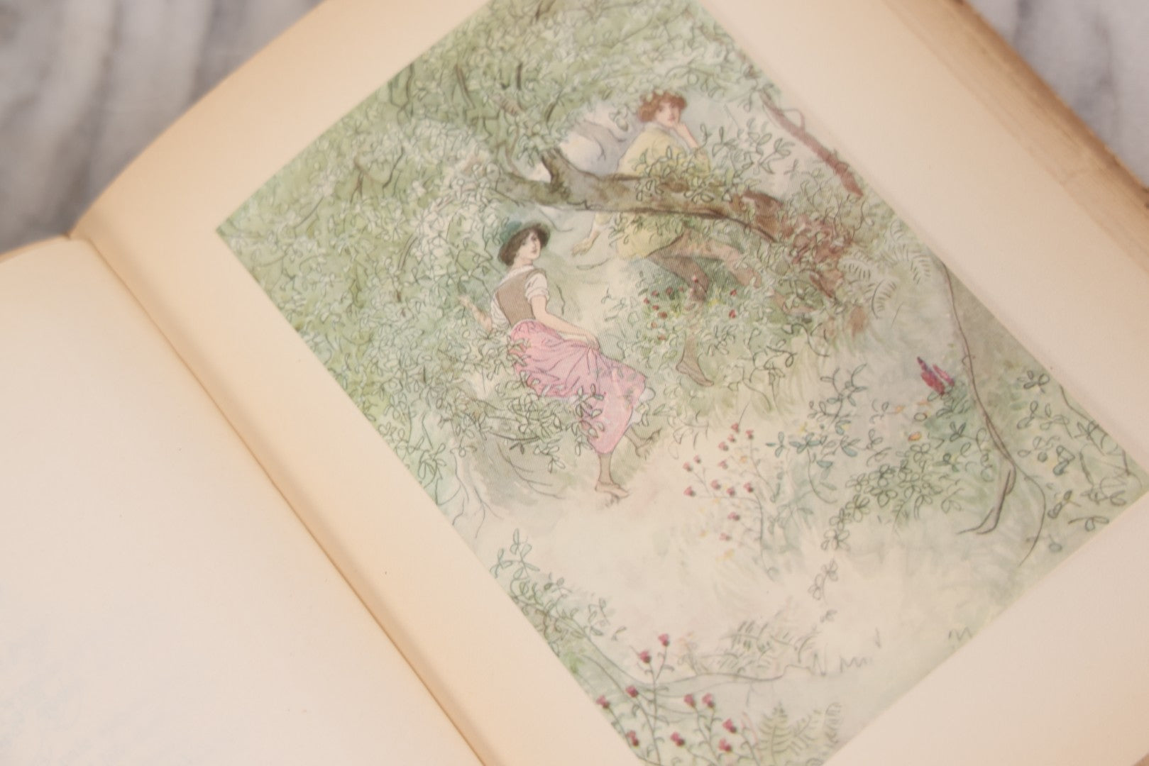 Lot 116 - "Shakespeare's Comedy Of 'As You Like It,'" Antique Book Illustrated By Hugh Thomson, Published By Hodder & Stoughton, London And New York, Circa 1910