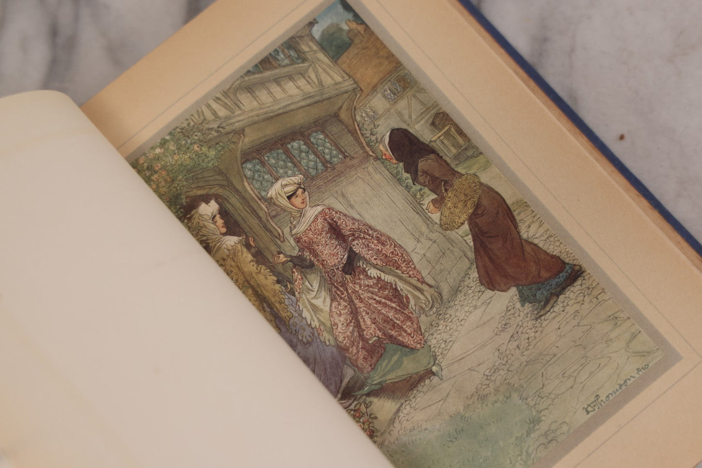 Lot 117 - "The Merry Wives Of Windsor," Antique Book By William Shakespeare Illustrated By Hugh Thomson, Published By William Heinemann, London, 1910