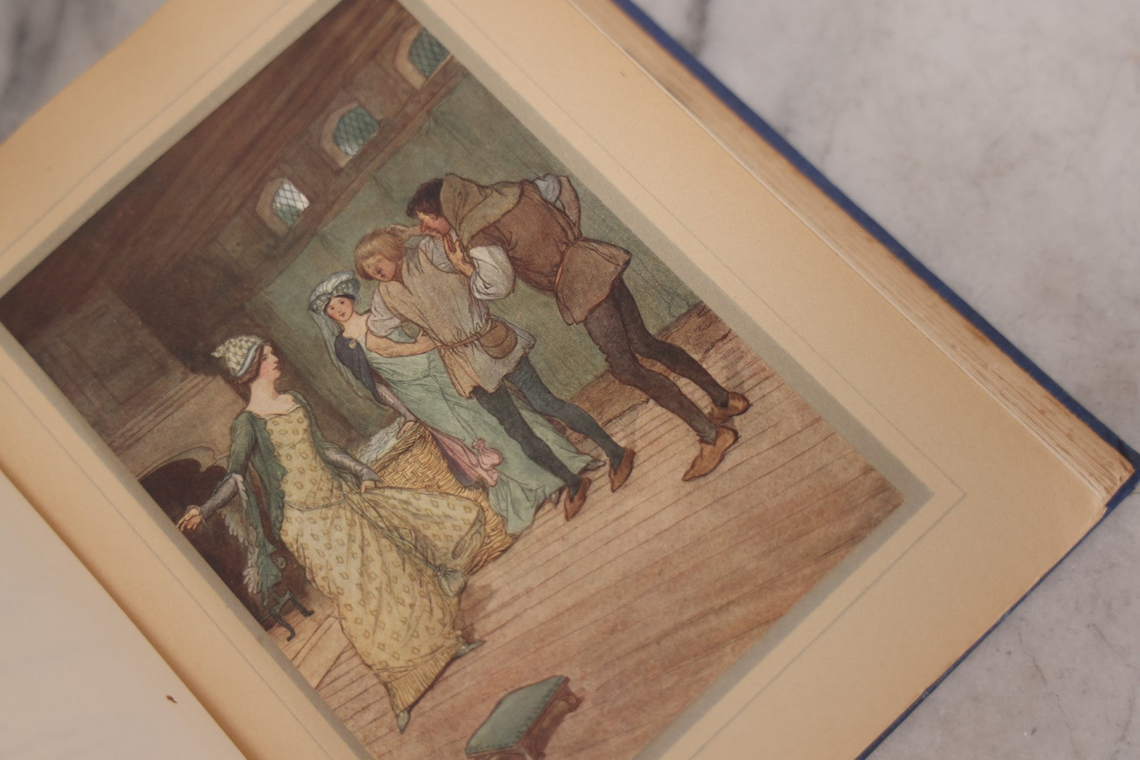 Lot 117 - "The Merry Wives Of Windsor," Antique Book By William Shakespeare Illustrated By Hugh Thomson, Published By William Heinemann, London, 1910