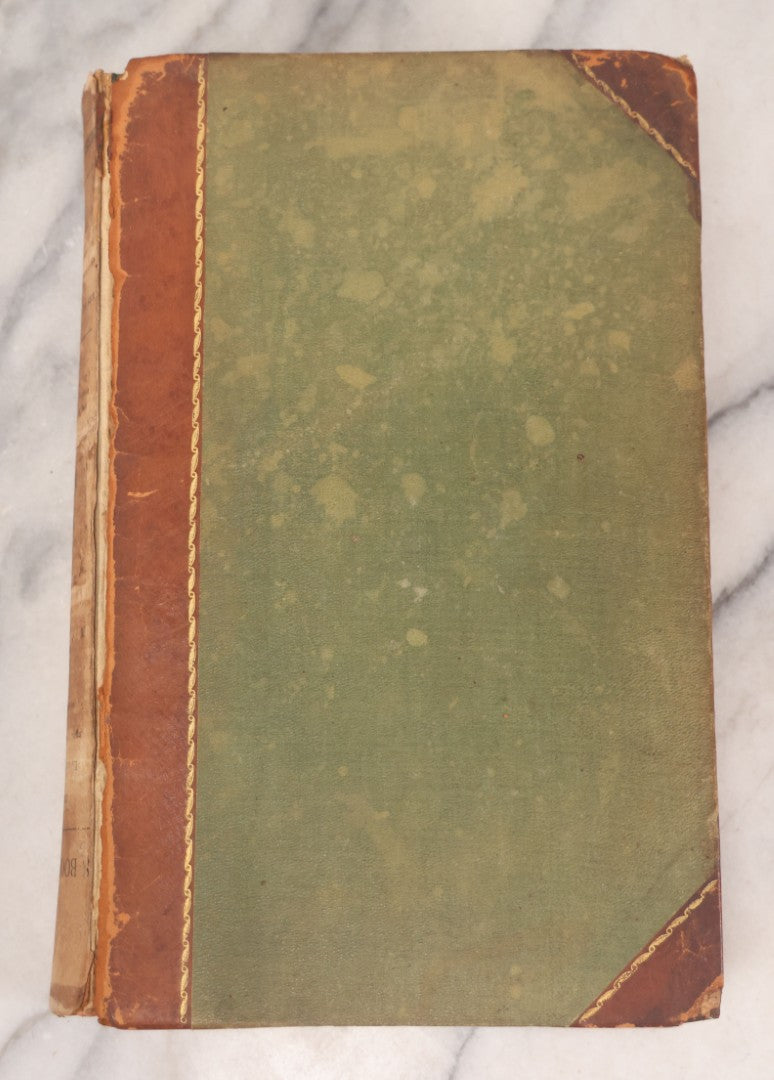 Lot 118 - "Godey's Lady's Book And Ladies American Magazine" Antique Compendium Book, Vol. XXIV, January–June 1842, Antique Book With Engravings, Published By Louis A. Godey, Publisher's Hall, Philadelphia