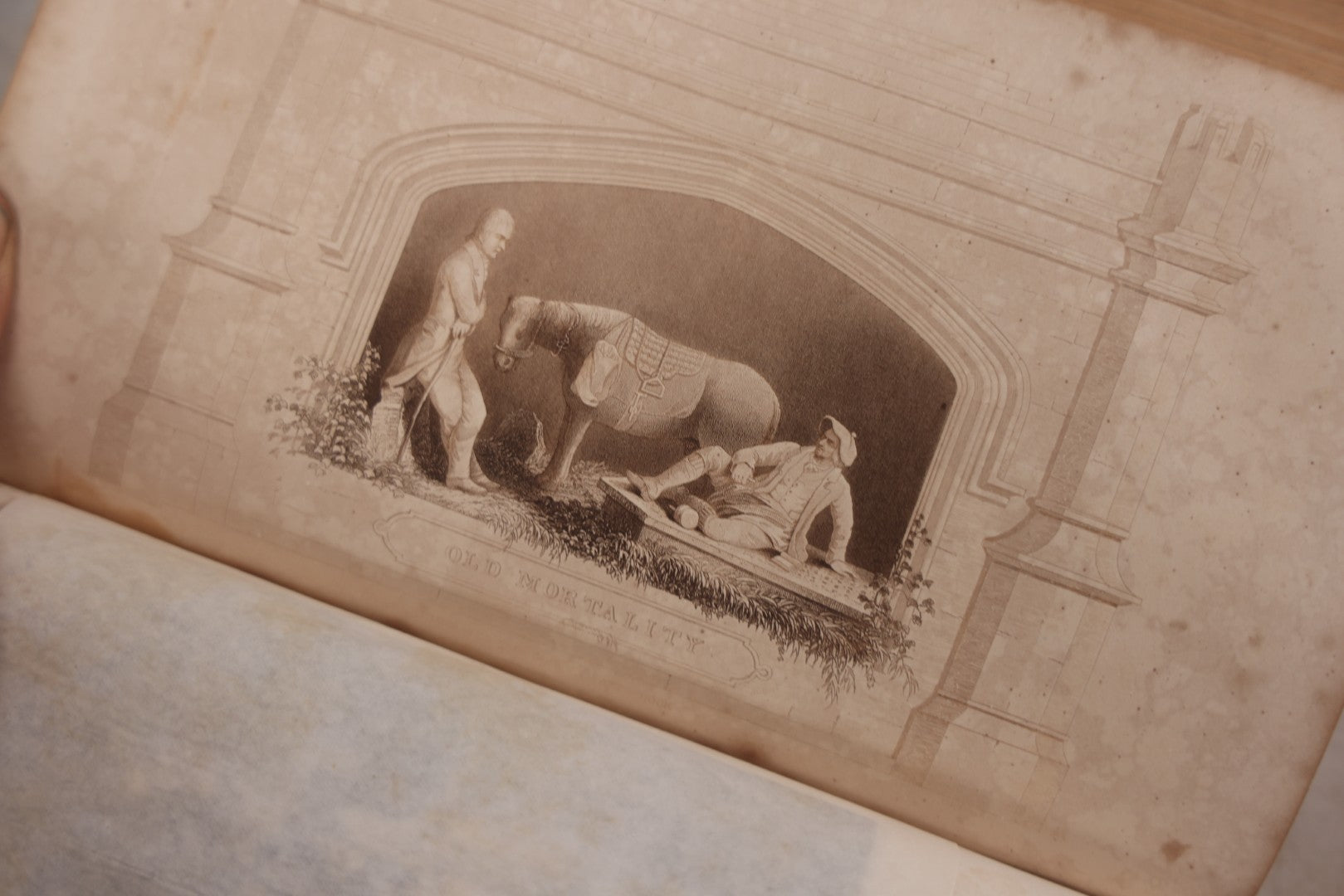 Lot 118 - "Godey's Lady's Book And Ladies American Magazine" Antique Compendium Book, Vol. XXIV, January–June 1842, Antique Book With Engravings, Published By Louis A. Godey, Publisher's Hall, Philadelphia
