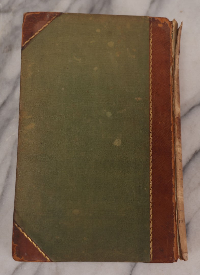 Lot 118 - "Godey's Lady's Book And Ladies American Magazine" Antique Compendium Book, Vol. XXIV, January–June 1842, Antique Book With Engravings, Published By Louis A. Godey, Publisher's Hall, Philadelphia