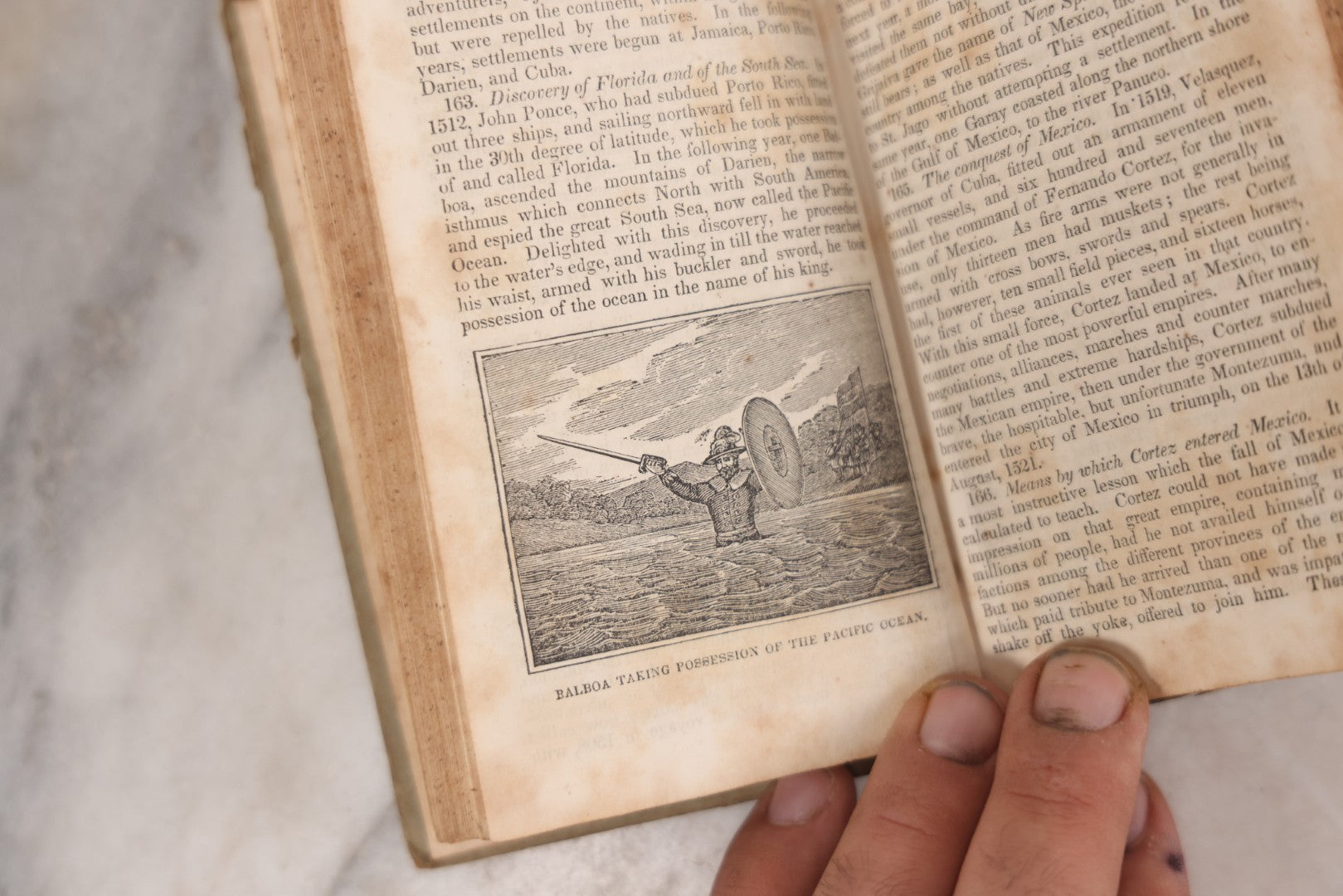 Lot 120 - "History Of The United States," Antique Book By Noah Webster, Published By Durrie & Peck, New Haven, Connecticut, 1832, Illustrated