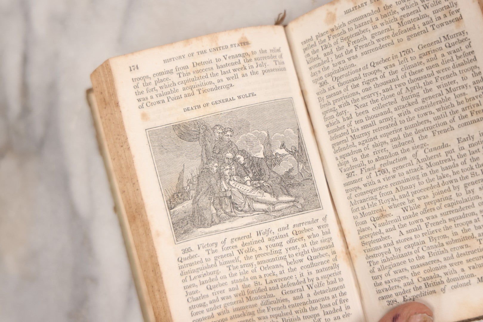 Lot 120 - "History Of The United States," Antique Book By Noah Webster, Published By Durrie & Peck, New Haven, Connecticut, 1832, Illustrated