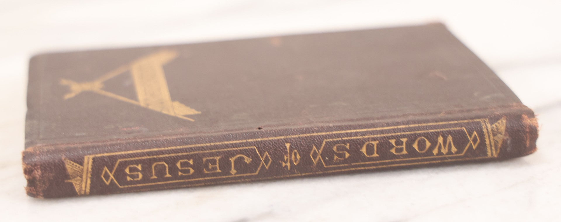 Lot 121 - "The Words Of Jesus," Antique Religious Devotional Book, Published By Henry A. Young & Co., Boston, 1868