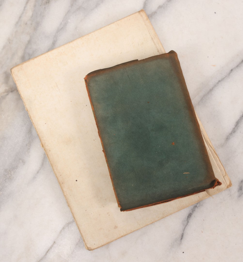 Lot 122 - Pair Of Antique Books Including "The Voyage Of The Mary Adair" By Frances E. Crompton, Published By Henry Altemus Company, Philadelphia, 1900, And "Poor Richard's Almanac" By Benjamin Franklin
