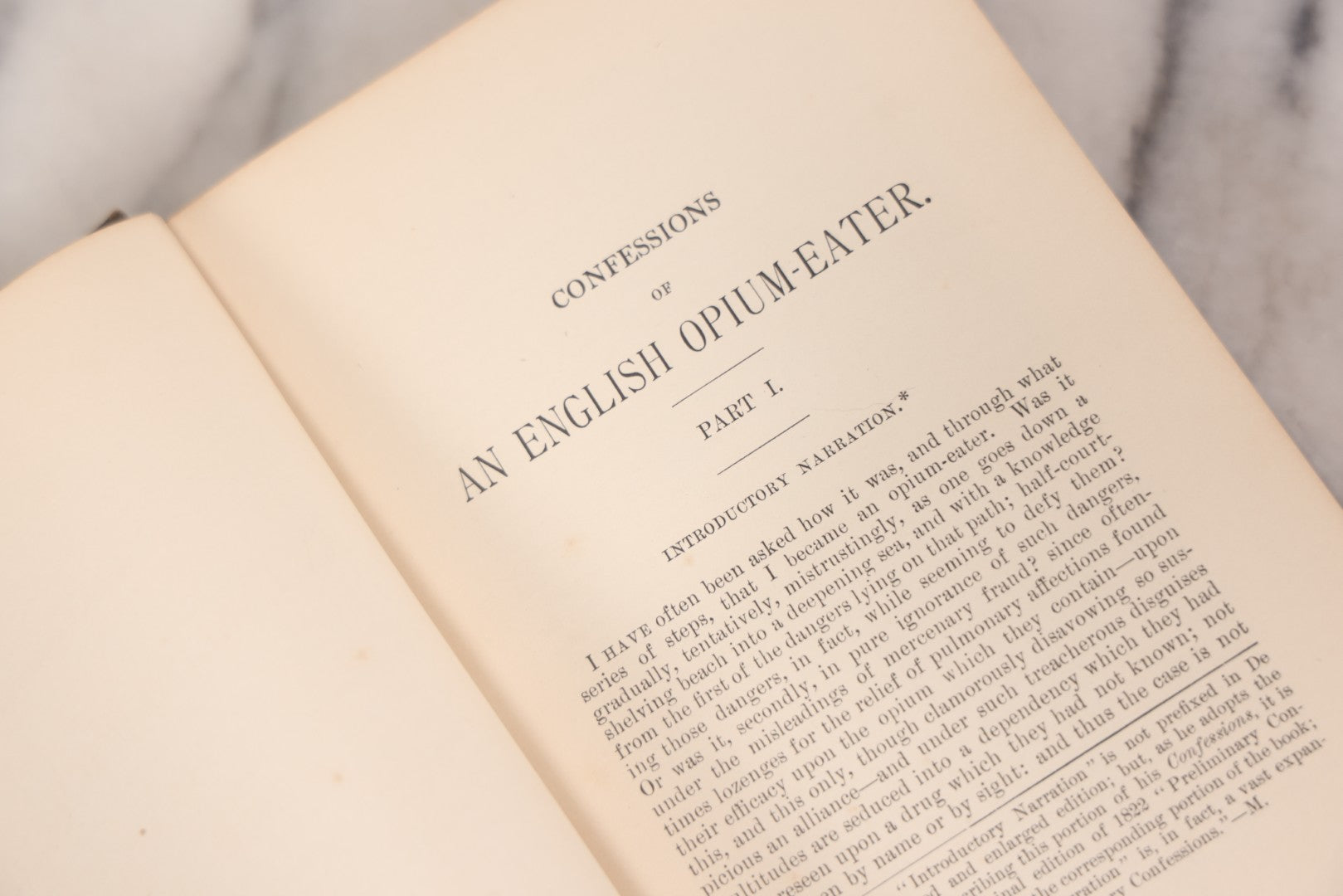 Lot 125 - "Confessions Of An English Opium Eater And Selected Essays," Antique Book By Thomas De Quincey, Published By A.L. Burt, New York, Circa 1900