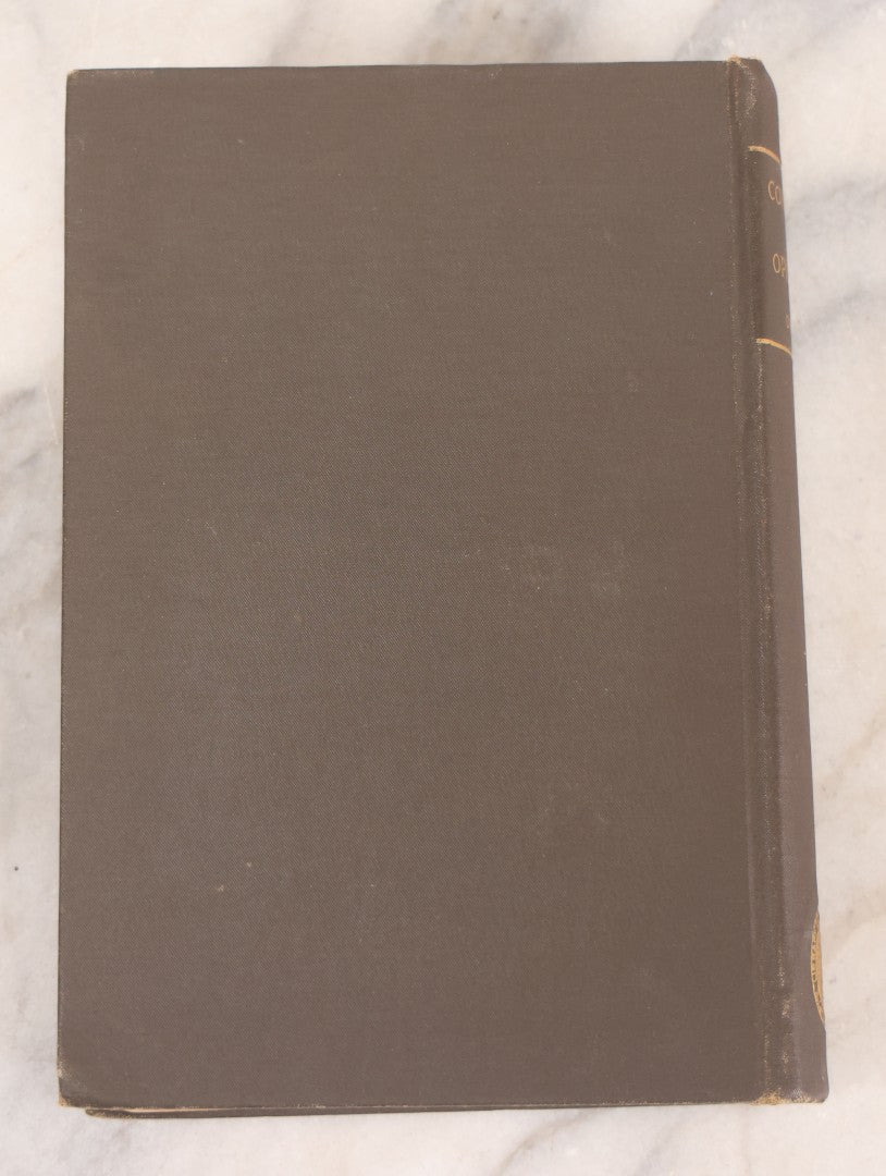 Lot 125 - "Confessions Of An English Opium Eater And Selected Essays," Antique Book By Thomas De Quincey, Published By A.L. Burt, New York, Circa 1900