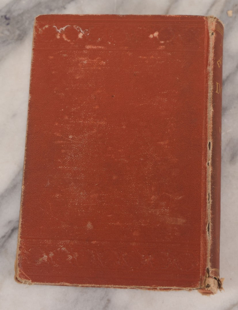 Lot 128 - "Every Man His Own Doctor" Antique Family Medical Adviser By J. Hamilton Ayers, Published By Geo. V. Jones & Co., Boston, Mass., 1882, Note Poor Condition