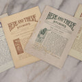 Lot 132 - Grouping Of Four "Here And There Stories" Children's Booklets, Circa 1915, Produced By The Woman's Board Of Missions, Boston, Massachusetts