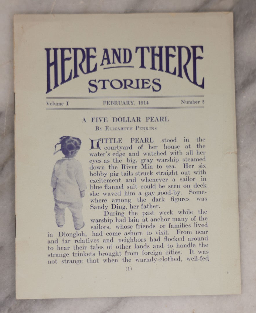 Lot 132 - Grouping Of Four "Here And There Stories" Children's Booklets, Circa 1915, Produced By The Woman's Board Of Missions, Boston, Massachusetts