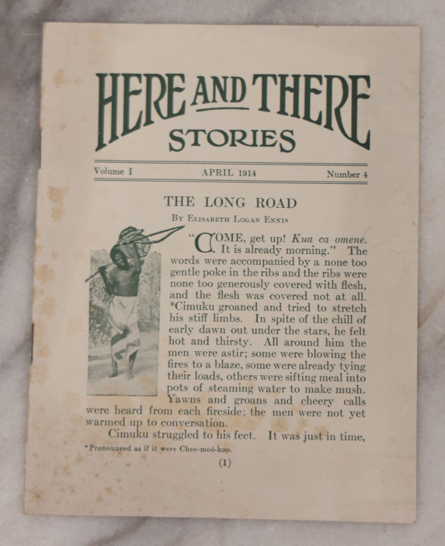 Lot 132 - Grouping Of Four "Here And There Stories" Children's Booklets, Circa 1915, Produced By The Woman's Board Of Missions, Boston, Massachusetts