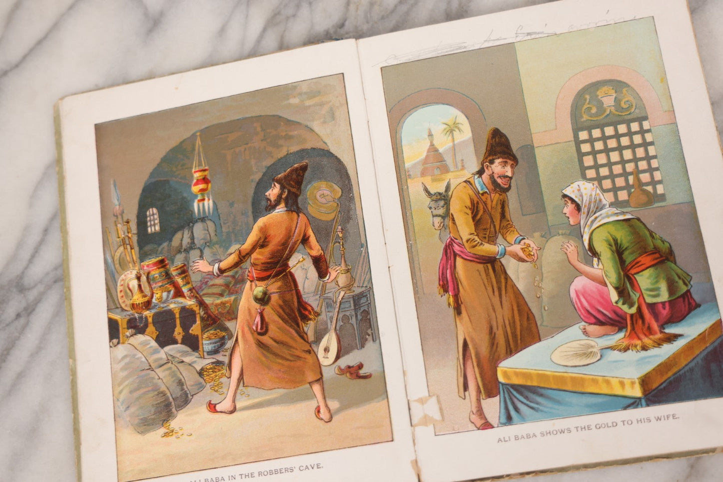 Lot 135 - Pair Of Antique Children's Books Including "Legends For Lionel In Pen & Pencil" By Walter Crane, Published By Cassell & Co. Limited, London, 1887, And "Wonderland Stories," Published By McLoughlin Bros., New York, 1897