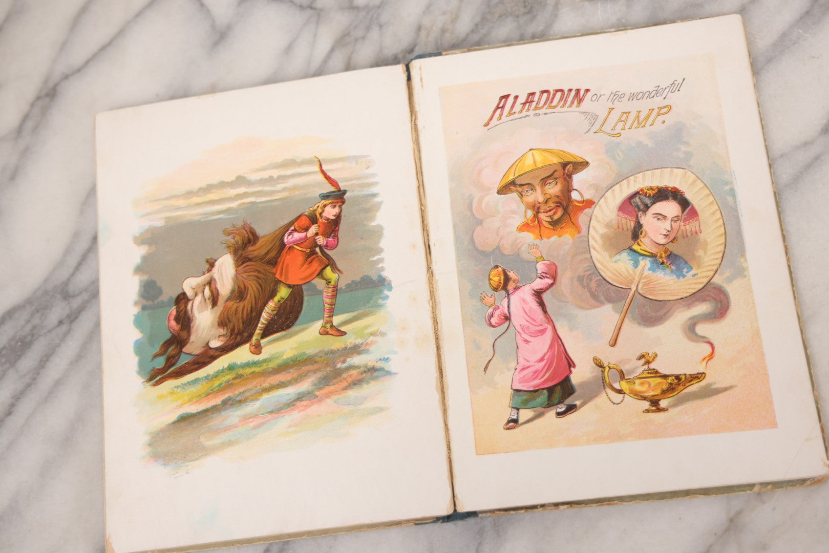 Lot 135 - Pair Of Antique Children's Books Including "Legends For Lionel In Pen & Pencil" By Walter Crane, Published By Cassell & Co. Limited, London, 1887, And "Wonderland Stories," Published By McLoughlin Bros., New York, 1897