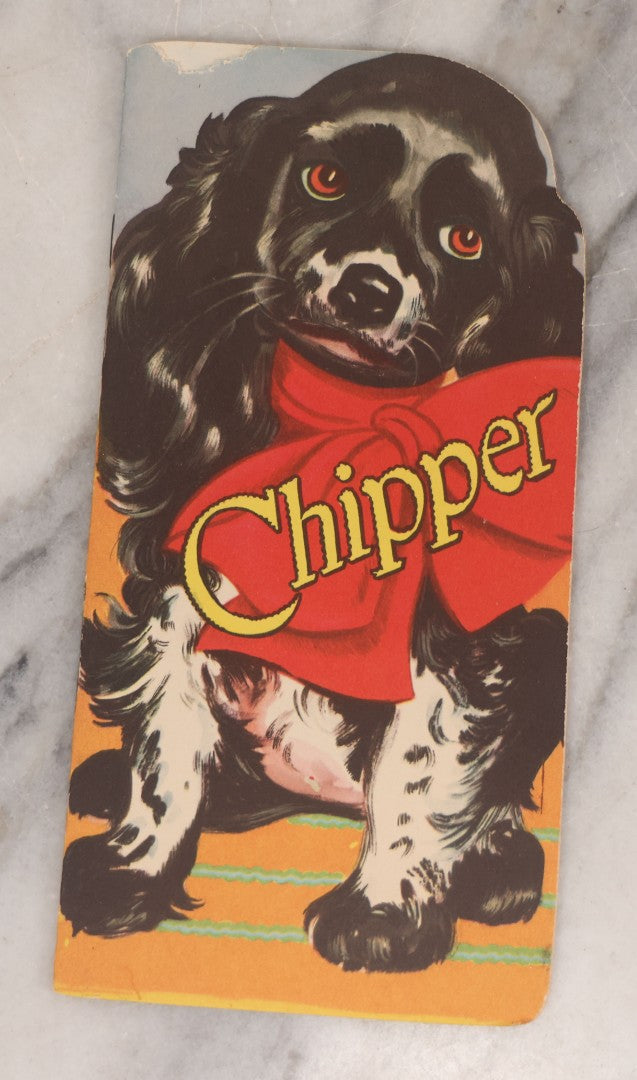 Lot 136 - Grouping Of Three Vintage Die Cut Children's Booklets Including "Tatters" And "Chipper," With Dogs On Cover, Published By Whitman Publishing Co., 1949, And "The Happy Days Of Tess And Ted," Shoe Store Advertising